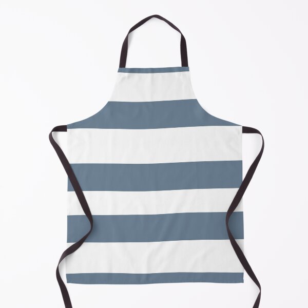Item preview, Blue and White Horizontal Line - Stripe Pattern 2021-2022 Autumn/Winter Trending Color - Hue- Shade- Colour Pantone Spring Lake 18-4221 designed and sold by ColorOfTheYears.