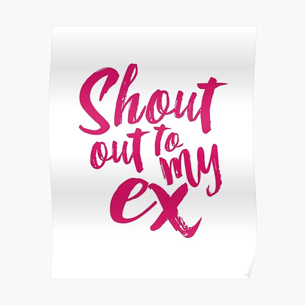 Little Mix Shout Out To My Ex Poster By Thiagoalves21 Redbubble