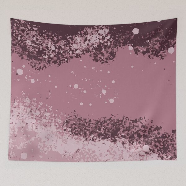 Artikelvorschau, Fantasy Pink und Weiß Splashes Homedecor entworfen und verkauft von BelettePatterns.