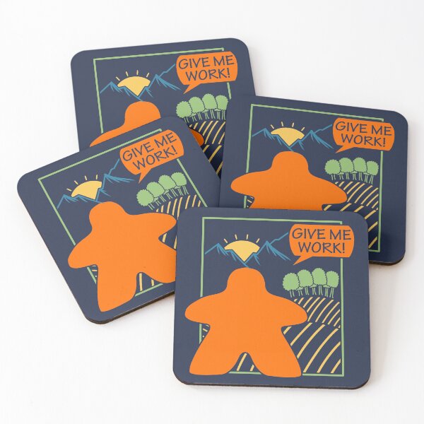 Item preview, Board Game Orange Player Meeple designed and sold by Milizabeth.