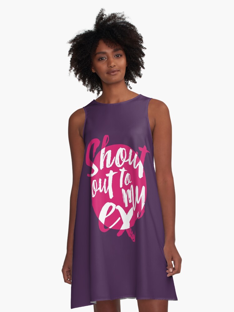 Little Mix Shout Out To My Ex A Line Dress By Thiagoalves21 Redbubble