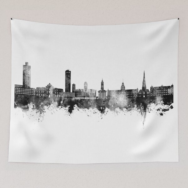 Item preview, Karlsruhe Germany Skyline designed and sold by ArtPrints.