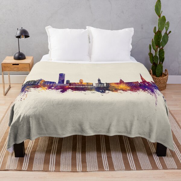 Item preview, Karlsruhe Germany Skyline designed and sold by ArtPrints.