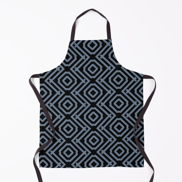 Item preview, Blue and Black Vertical Stripe Diamond Pattern 2021-2022 Autumn/Winter Trending Color - Hue- Shade- Colour Pantone Spring Lake 18-4221 designed and sold by ColorOfTheYears.