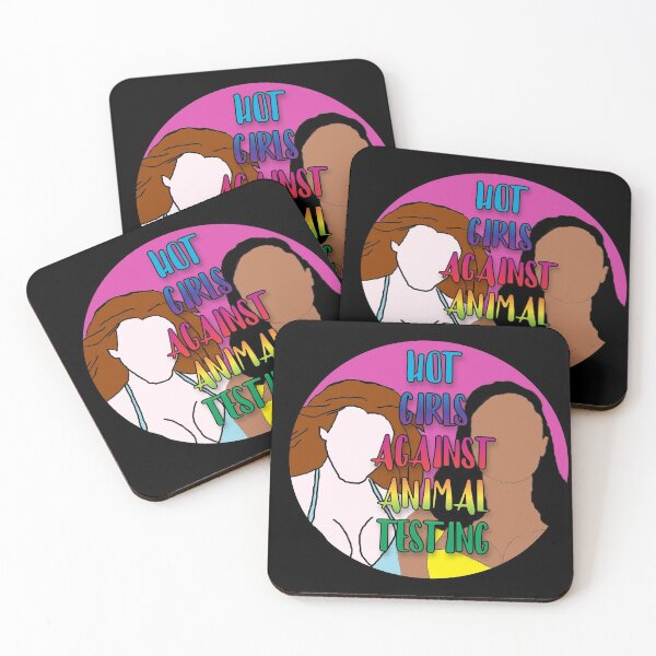 Item preview, Hot Girls Against Animal Testing designed and sold by RevolutionInPaint.