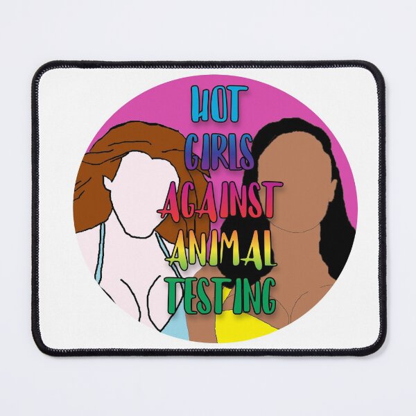 Item preview, Hot Girls Against Animal Testing designed and sold by RevolutionInPaint.
