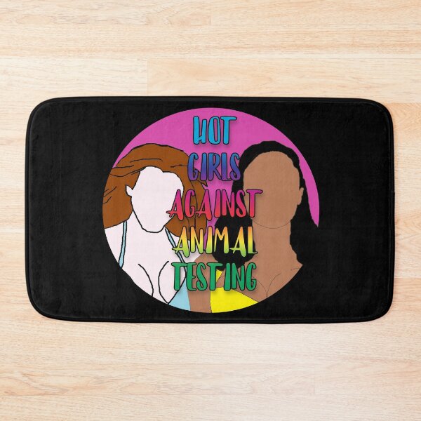 Item preview, Hot Girls Against Animal Testing designed and sold by RevolutionInPaint.