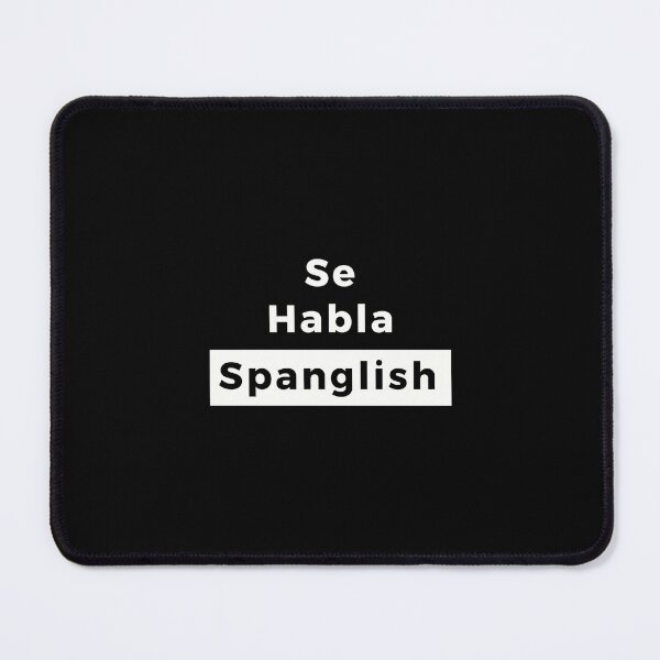 Item preview, Se Habla Spanglish Print Funny Spanish Bilingual Gift designed and sold by iesingc.