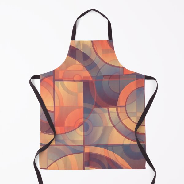 Item preview, Abstract Orange Blue Circles designed and sold by livianasgifts.