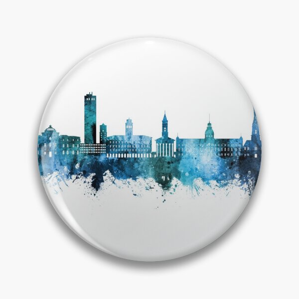 Item preview, Karlsruhe Germany Skyline designed and sold by ArtPrints.