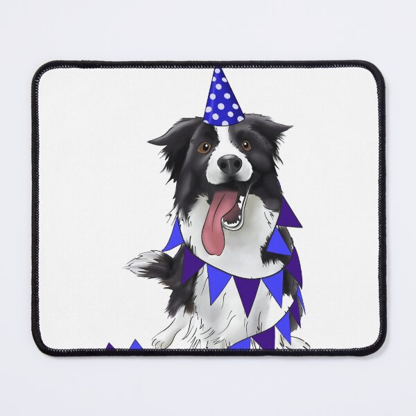 Item preview, Border Collie Birthday, Cute Dog Birthday, Funny Dog designed and sold by ElysianCreation.