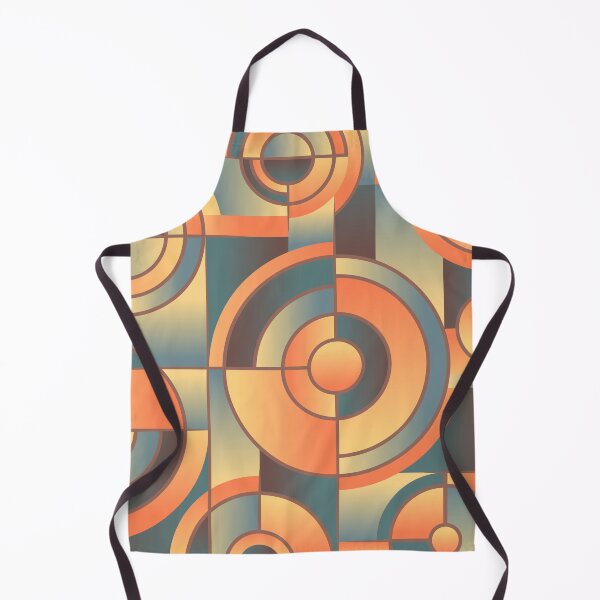 Item preview, Abstract Orange Blue Circles designed and sold by livianasgifts.