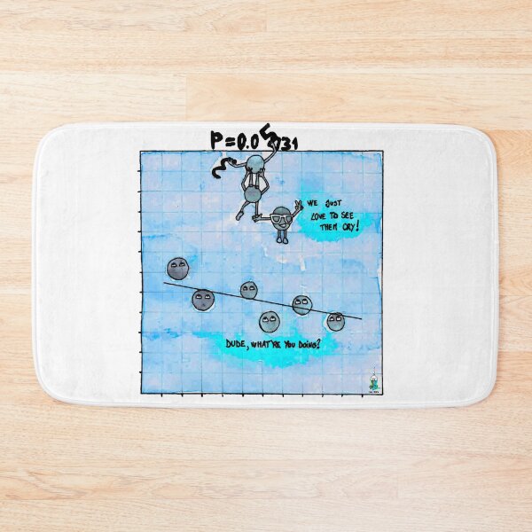 Item preview, Damn Statistics (Blue)! designed and sold by JuHasTried.