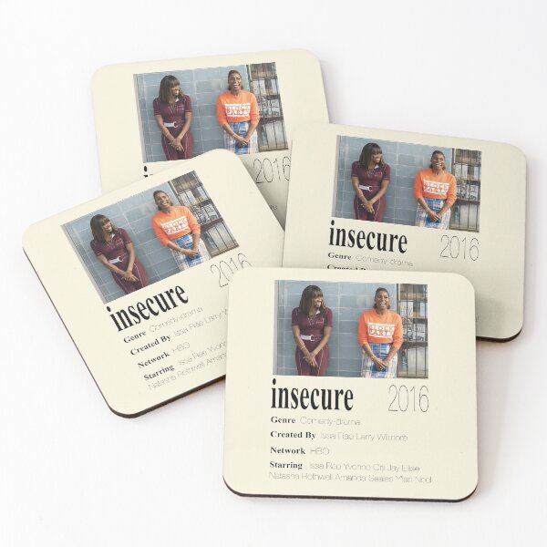Item preview, Insecure Poster designed and sold by tlee322.