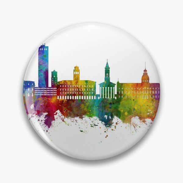 Item preview, Karlsruhe Germany Skyline designed and sold by ArtPrints.