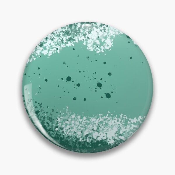 Item preview, Fantasy Mint Green and white Splashes Homedecor designed and sold by BelettePatterns.