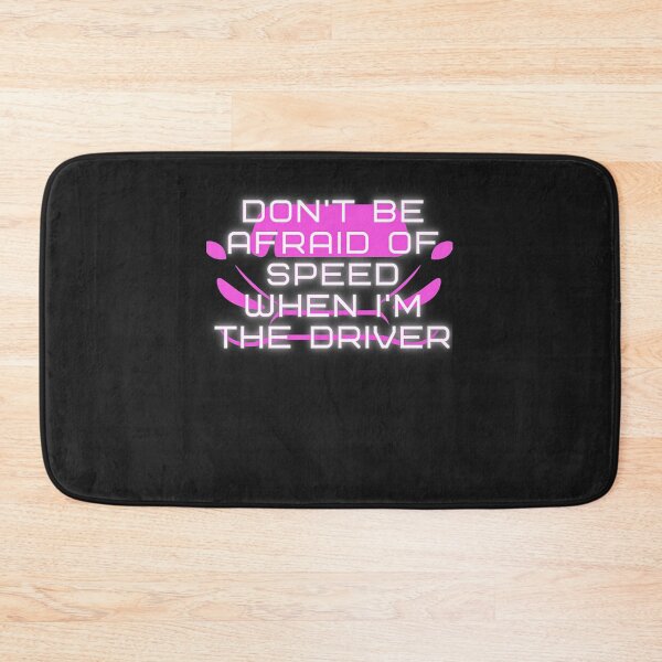 Item preview, Don't be afraid of speed when im the driver Racerback Tank Top designed and sold by JorgekOquendo.
