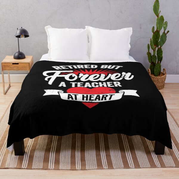 Item preview, Retired But Forever A Teacher At Heart designed and sold by Marcid95.