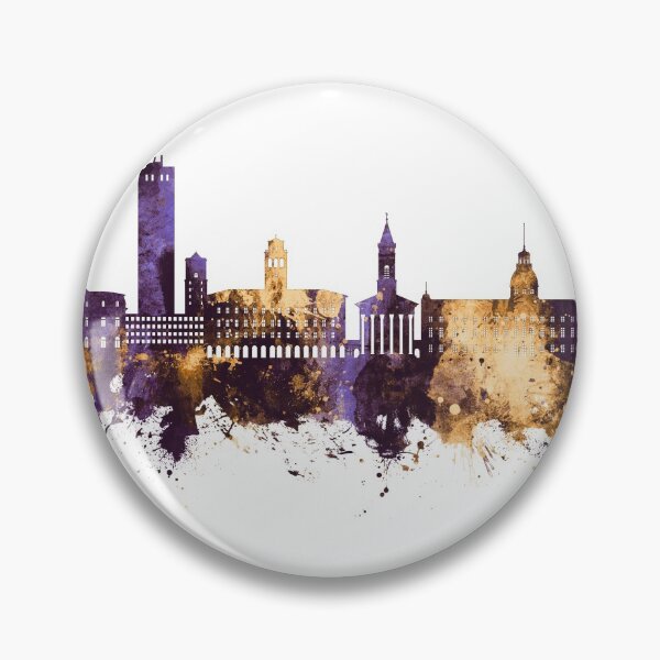 Item preview, Karlsruhe Germany Skyline designed and sold by ArtPrints.