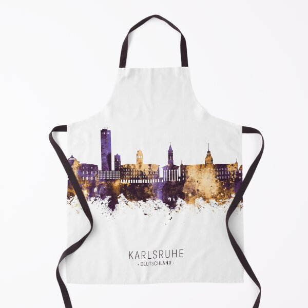 Item preview, Karlsruhe Germany Skyline designed and sold by ArtPrints.