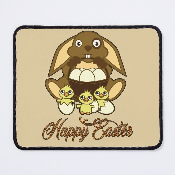 Item preview, Happy Hoppy Easter, Cute Chicks and Bunny designed and sold by ronnieyoung.
