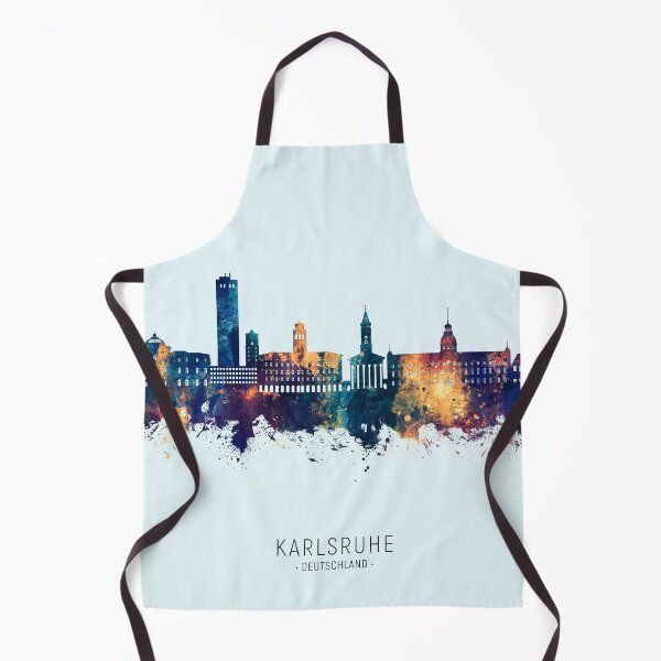 Item preview, Karlsruhe Germany Skyline designed and sold by ArtPrints.