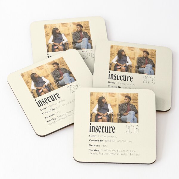 Item preview, Insecure Poster designed and sold by tlee322.