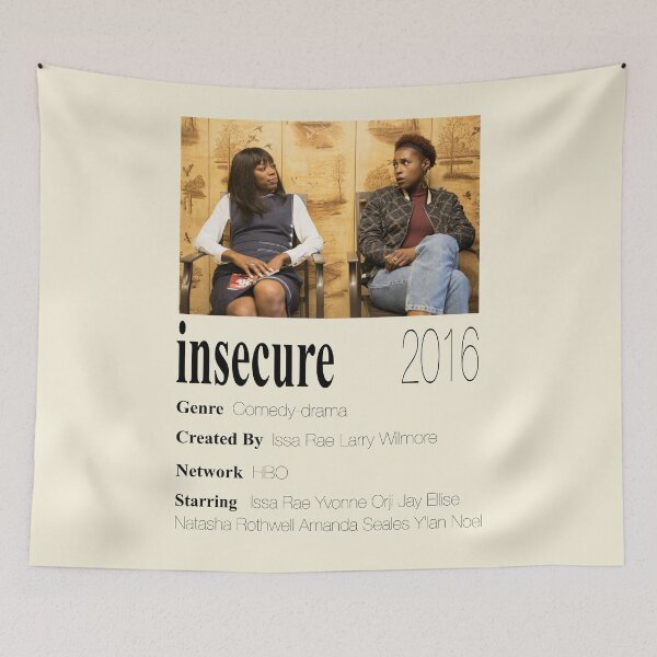 Item preview, Insecure Poster designed and sold by tlee322.