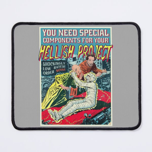 Item preview, Vintage Electricity Mummy Retro Horror Poster Halloween Electro Engineer Gift designed and sold by TheAplus.