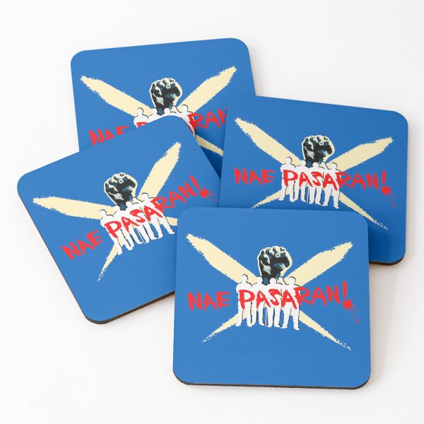 Item preview, Nae Pasaran Raised Fist logo designed and sold by Debasers Filums.