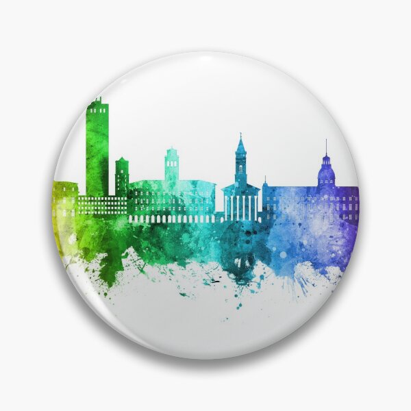 Item preview, Karlsruhe Germany Skyline designed and sold by ArtPrints.