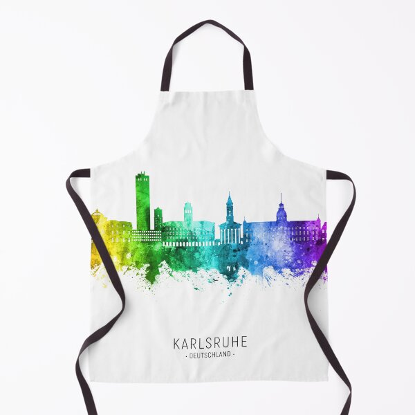Item preview, Karlsruhe Germany Skyline designed and sold by ArtPrints.
