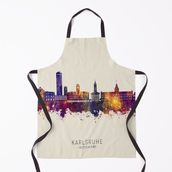 Item preview, Karlsruhe Germany Skyline designed and sold by ArtPrints.