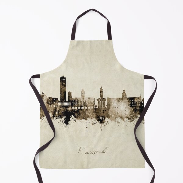 Item preview, Karlsruhe Germany Skyline designed and sold by ArtPrints.