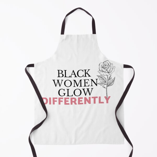 Item preview, funny-cute-tee-black women glow differently shirt-black women glow-black women glow differently-empowering tee-strong great idea-empowerment graphic design designed and sold by Nicetyshop.