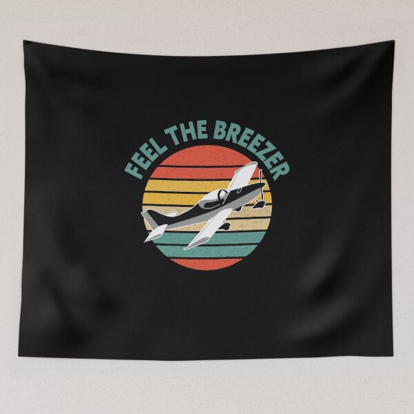 Item preview, Ultralight Breezer B400 Feel the Breezer Pilot Airplane Gift designed and sold by Raika-Kokuin.