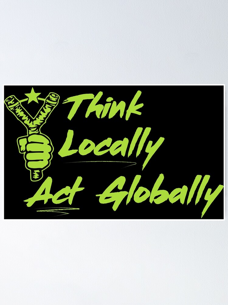 "Gogol Bordello - Think Locally Act Globally" Poster By Mevvo | Redbubble