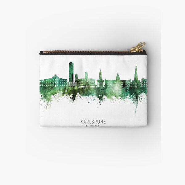 Item preview, Karlsruhe Germany Skyline designed and sold by ArtPrints.