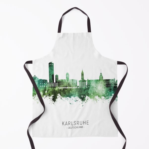 Item preview, Karlsruhe Germany Skyline designed and sold by ArtPrints.