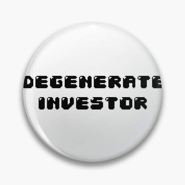 Item preview, Degenerate investor designed and sold by Jabaroni.