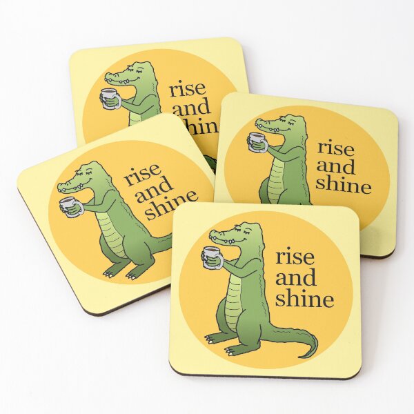 Item preview, Rise And Shine Crocodile designed and sold by stellapt.