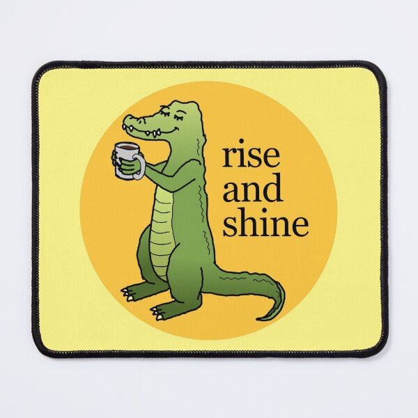 Item preview, Rise And Shine Crocodile designed and sold by stellapt.
