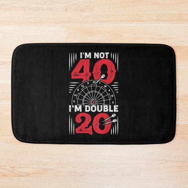 Item preview, I'm Not 40 I'm Double 20 Darts Player Gift designed and sold by Marcid95.