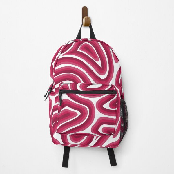 Item preview, Full pink retro swirl design designed and sold by rheabhargava.