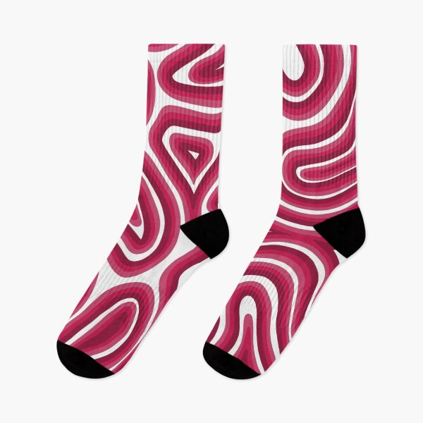 Item preview, Full pink retro swirl design  designed and sold by rheabhargava.