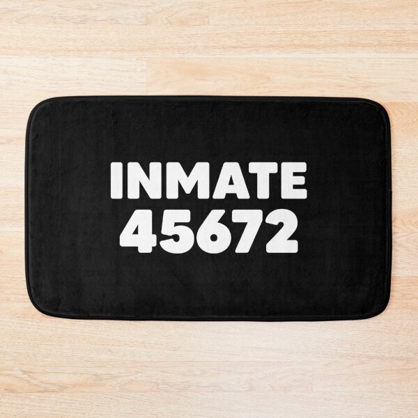Item preview, Jail Inmate 45672 - Funny Halloween Prisoner  designed and sold by mographicdesign.