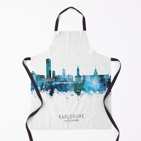 Item preview, Karlsruhe Germany Skyline designed and sold by ArtPrints.