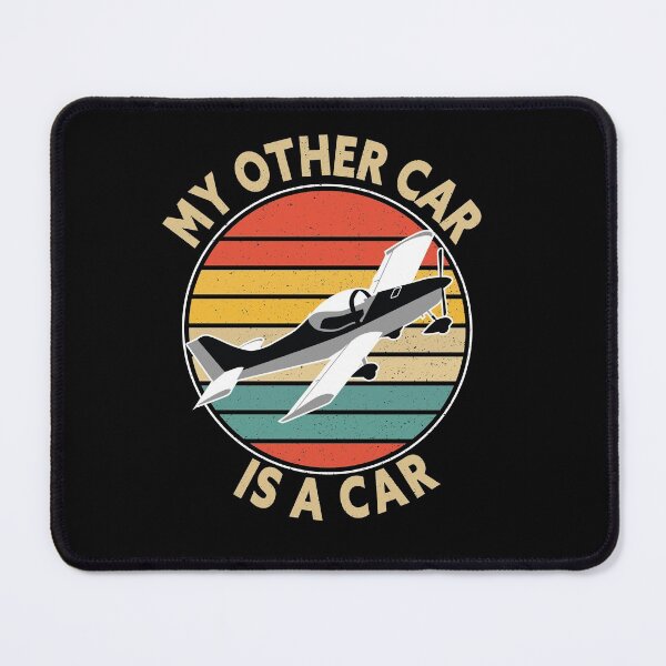 Item preview, Microlight Breezer B400 "My other car is a car" pilot airplane gift designed and sold by Raika-Kokuin.