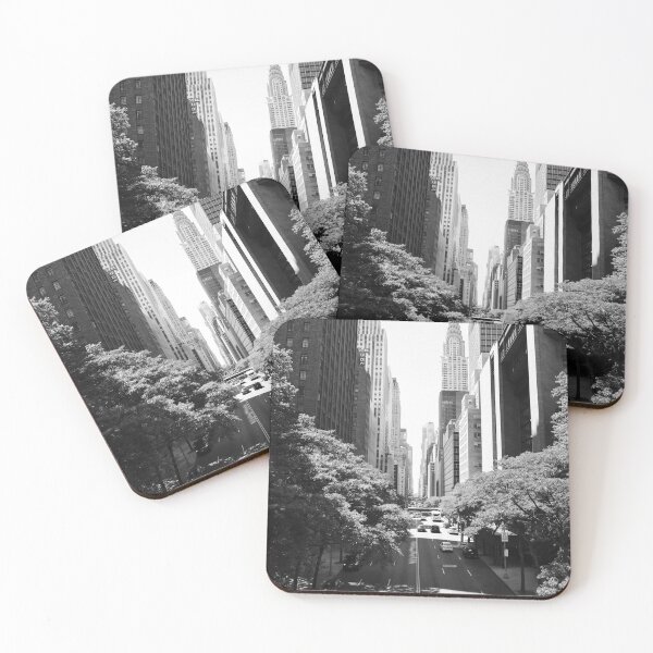Item preview, New York Streets, Streets, New York, Black and White designed and sold by Magic Love Art Print.