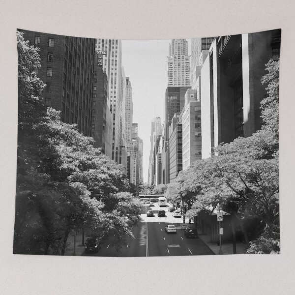 Item preview, New York Streets, Streets, New York, Black and White designed and sold by Magic Love Art Print.